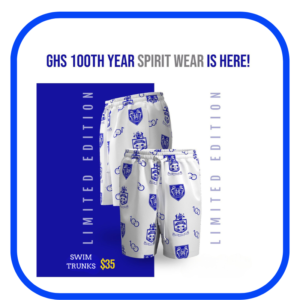 GHS 100th Anniversary Men's Swim Trunk